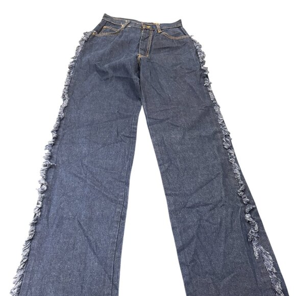 Vintage 1970s Daddy’s Money Jeans – Women’s Size 7 (24” Waist) – High Rise Flare - Picture 1 of 5